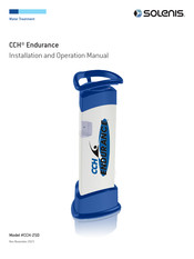 Solenis CCH-2SD Installation And Operation Manual
