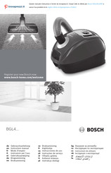 Bosch BGL4SIL69W Instruction Manual