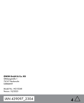 Silvercrest SPCK W1.8 A1 Operation And Safety Notes