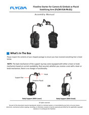 Flycam FLCM-FLN-PA-01 Assembly Manual