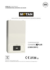 Motan CONDENS KPLUS Installation, Use And Maintenance Manual