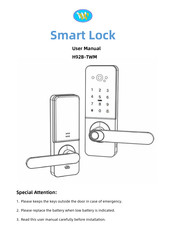 Smart Lock H92B-TWM User Manual