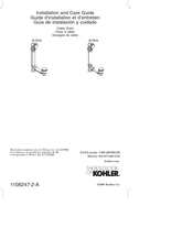 Kohler K-7213-PB Installation And Care Manual