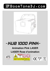 BoomToneDJ KUB 1000 PINK User Manual
