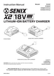 Senix CHQX2 Instruction Manual