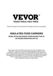 VEVOR BT-30S Manual