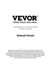 VEVOR YLP-SS-4B Manual