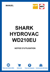 Shark Ninja HYDROVAC WD200EU Series Instruction Booklet