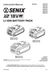 Senix B25X2 Instruction Manual