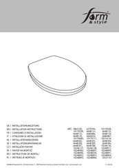 form & style 10248899 Installation Instructions Manual