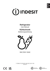 Indesit INK 25361 S4UK User Manual
