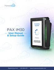 Pax IM30 User Manual & Setup Manual
