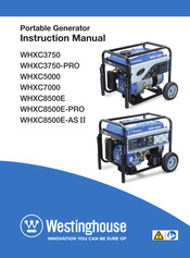 Westinghouse WHXC8500E Instruction Manual