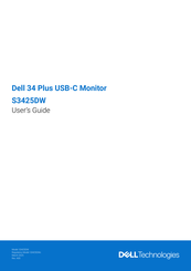 Dell 34 Plus User Manual