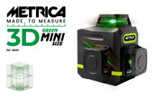 Metrica 3D GREEN MINI SIZE Manual
