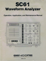 Sencore SC61 Manual