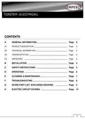 EMPERO EMP.102 Manual