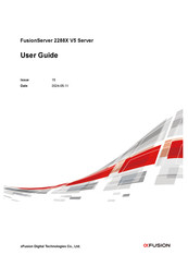 xFusion Digital Technologies FusionServer 2288X V5 User Manual