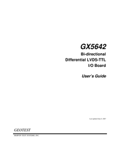 Marvin GX5642 User Manual