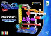 The Learning Journey Techno Gears Marble Mania Twin Twister Max CORKSCREW Instruction Manual