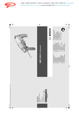 Bosch GBH 2-20 D Professional Original Instructions Manual