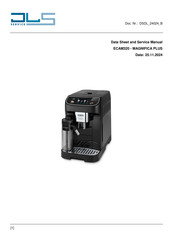 DeLonghi MAGNIFICA PLUS ECAM320 Service Manual