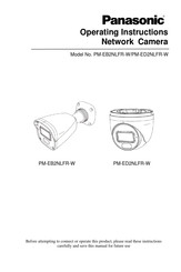 Panasonic PM-EB2NLFR-W Operating Instructions Manual