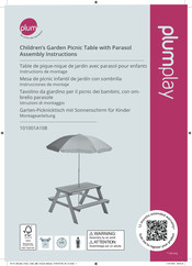 Plum 101001A108 Assembly Instructions Manual