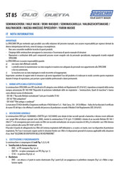 Spasciani DUETTA Instructions For Use Manual
