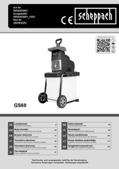 Scheppach 5904403901 Translation Of Original Instruction Manual