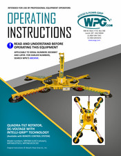 WOOD'S POWR-GRIP MRTA811LDC3 Operating Instructions Manual