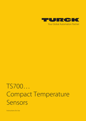 turck TS700-L016-30-LI2UPN8-H1141 Instructions For Use Manual