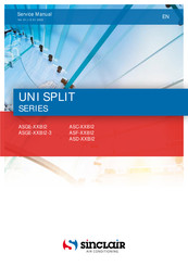 Sinclair UNI SPLIT ASF-36BI2 Service Manual
