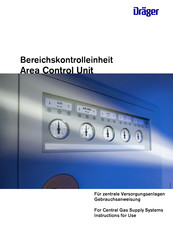 Dräger Area Instructions For Use Manual