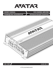 Avatar ABR-1000.5 Owner's Manual