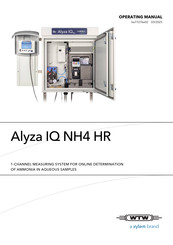 Xylem wtw Alyza IQ NH4 HR Operating Manual