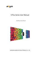 Absen K3.9 Plus H User Manual