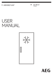 AEG ABK6821VAF User Manual