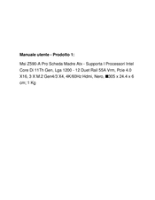 MSI MAG Z590 TORPEDO Quick Start Manual