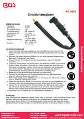 BGS technic 9291 Instruction Manual