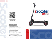 iScooter iX7 Pro Manual