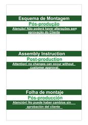 MARCKERIC BEDSIDE 1D Assembly Instructions Manual