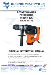 VALERII S&M GROUP 45715 Manual