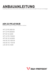 SW-Motech KFT.22.995.80000/B Mounting Instructions