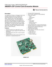 Texas Instruments AM263P-SIP Series User Manual