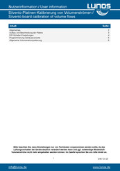 Lunos Silvento ec User Information