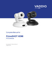 LEGRAND VADDIO PrimeSHOT 20 HDMI Complete Manual