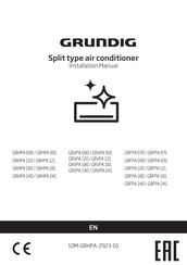 Grundig GRVPA 241 Installation Manual