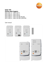 TESTO 164 GW LAN/PoE User Manual