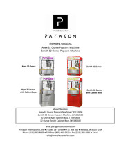 Paragon Zenith 32 Ounce Owner's Manual